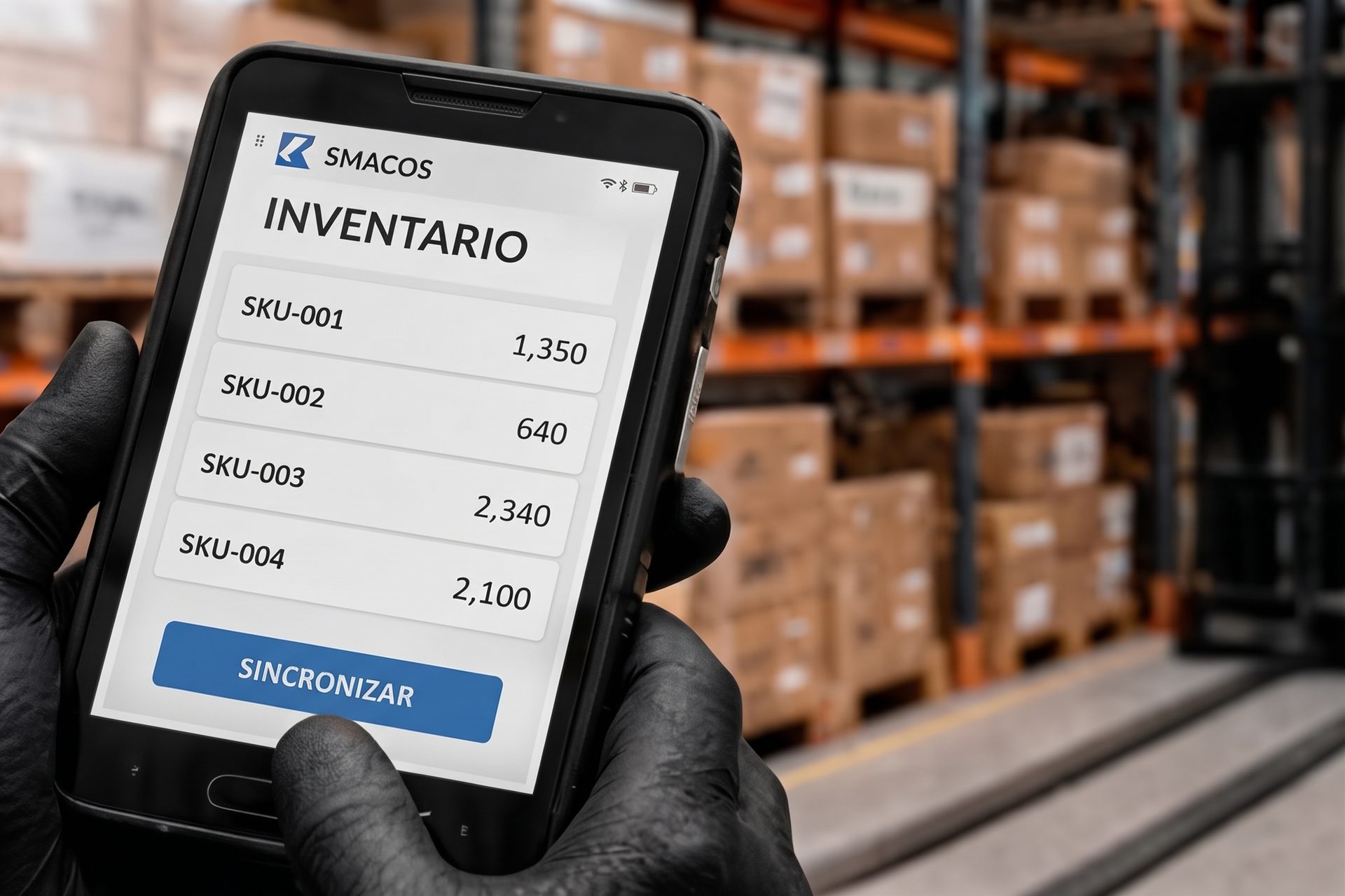 Control de inventarios en tiempo real